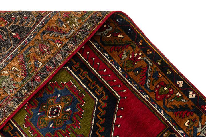 3' 3 x 6' 8 Hand Knotted Anatolian Wool Runner Rug