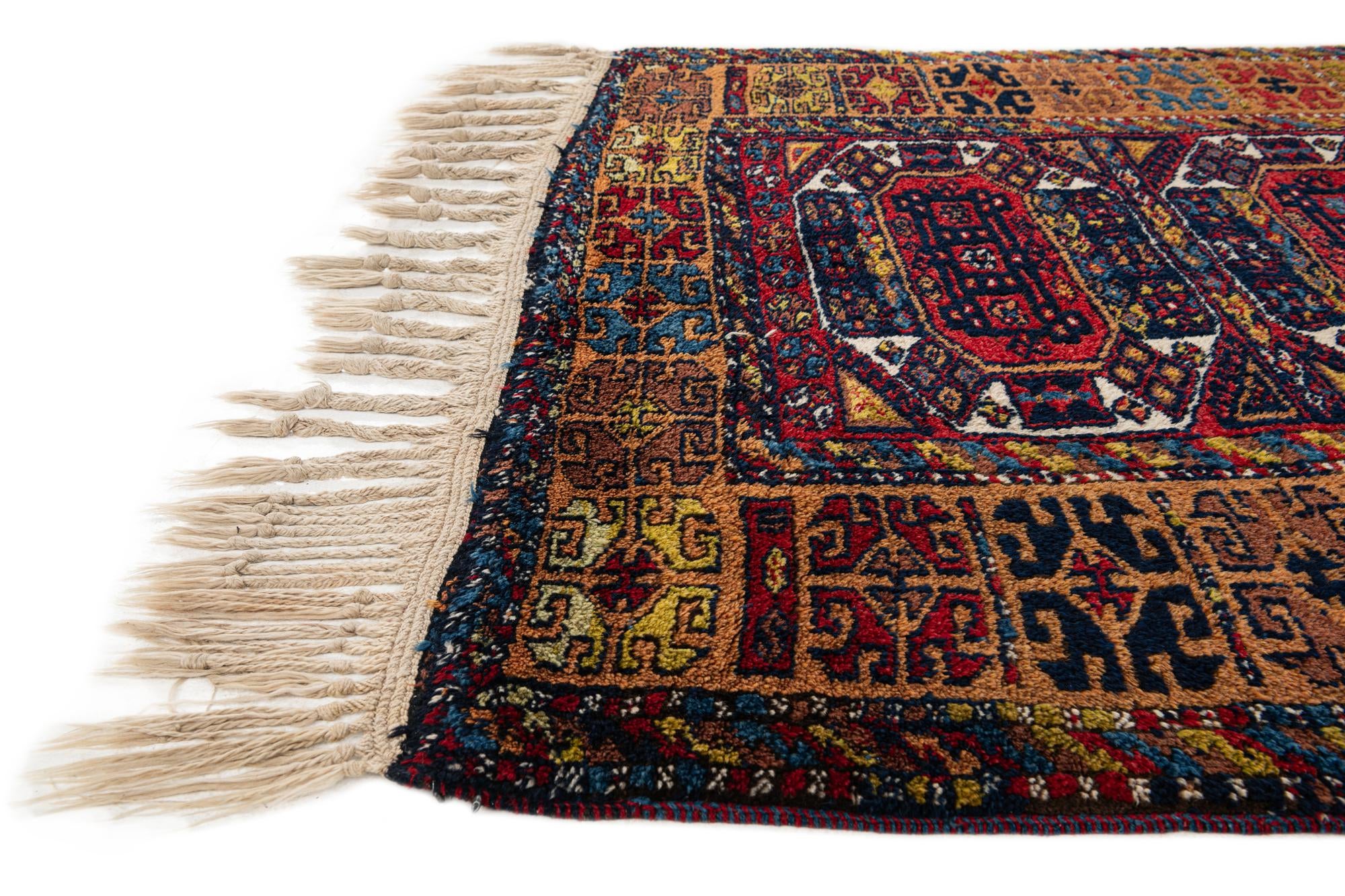 4' 7 x 8' 10 Hand Knotted Anatolian Wool Runner Rug
