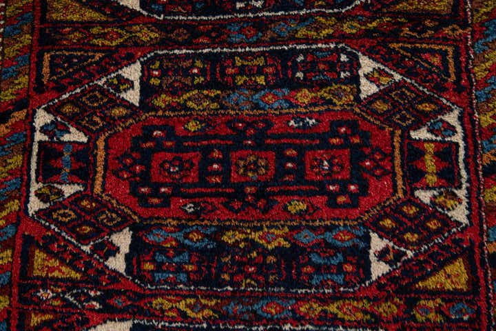 4' 7 x 8' 10 Hand Knotted Anatolian Wool Runner Rug