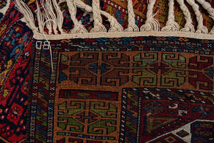 4' 7 x 8' 10 Hand Knotted Anatolian Wool Runner Rug