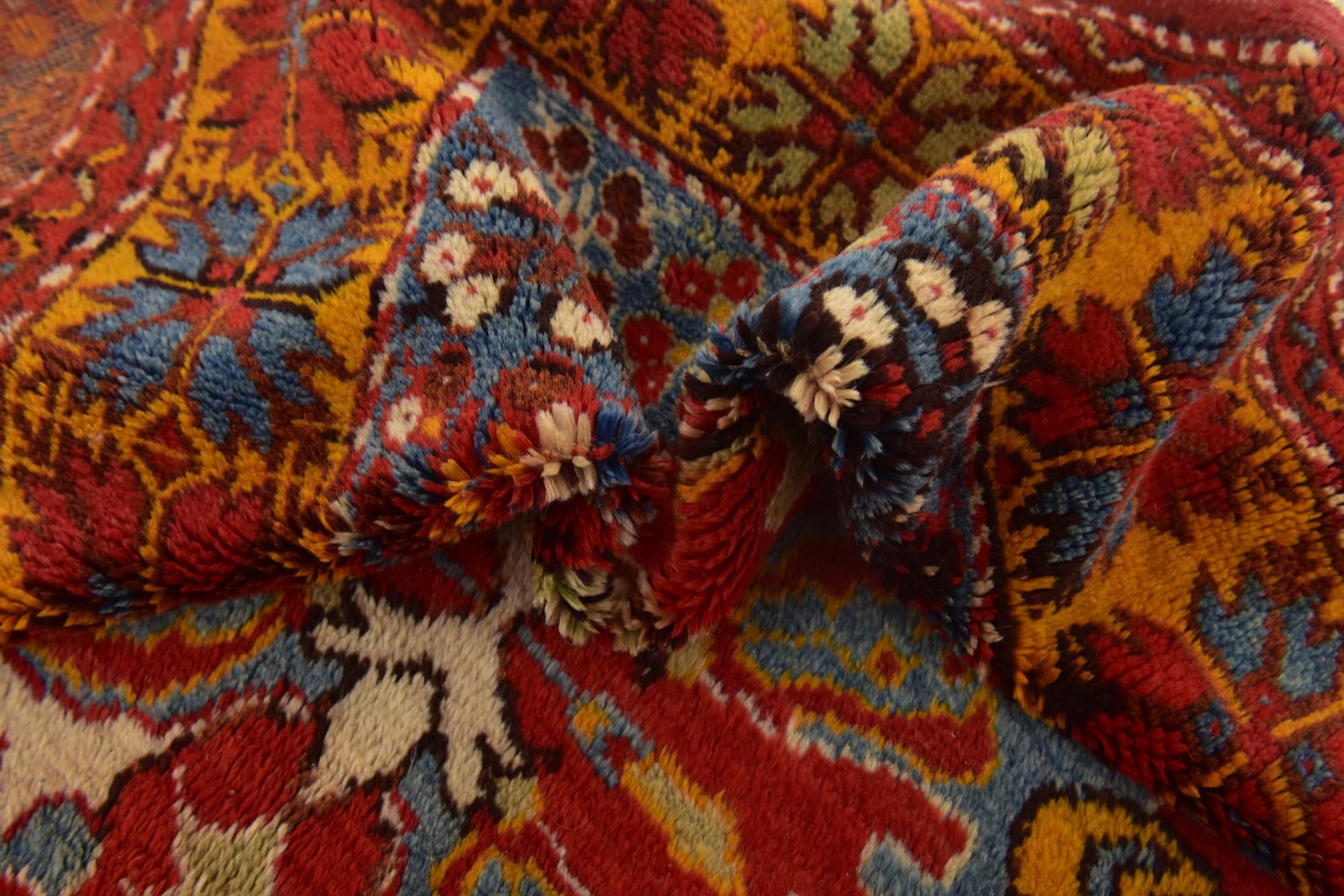 5' 5 x 12' 10 Hand Knotted Anatolian Wool Runner Rug