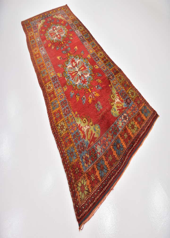 5' 5 x 12' 10 Hand Knotted Anatolian Wool Runner Rug