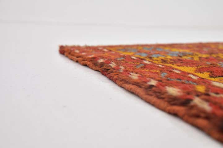 5' 5 x 12' 10 Hand Knotted Anatolian Wool Runner Rug