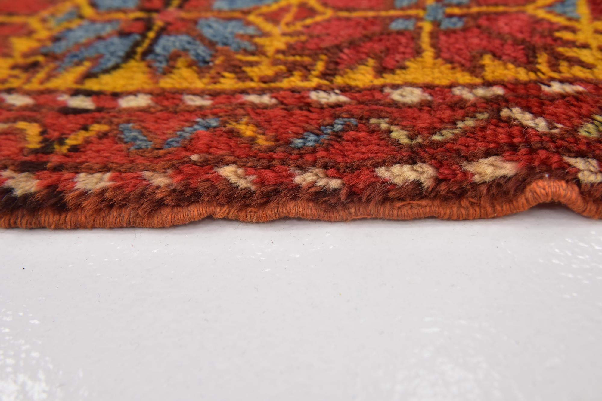 5' 5 x 12' 10 Hand Knotted Anatolian Wool Runner Rug
