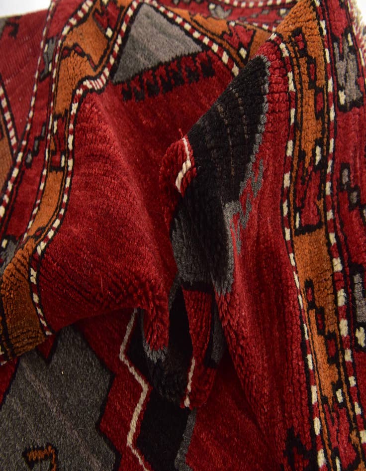 Detail image of 4' x 12' 6  Hand Knotted Anatolian Wool Runner Rug