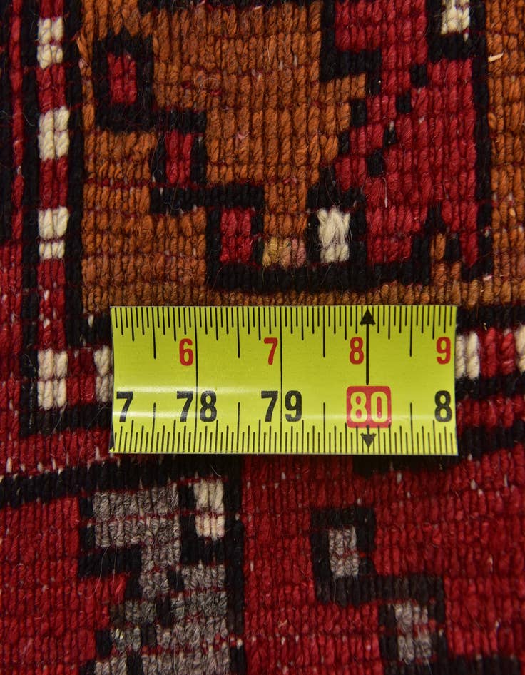 Detail image of 4' x 12' 6  Hand Knotted Anatolian Wool Runner Rug