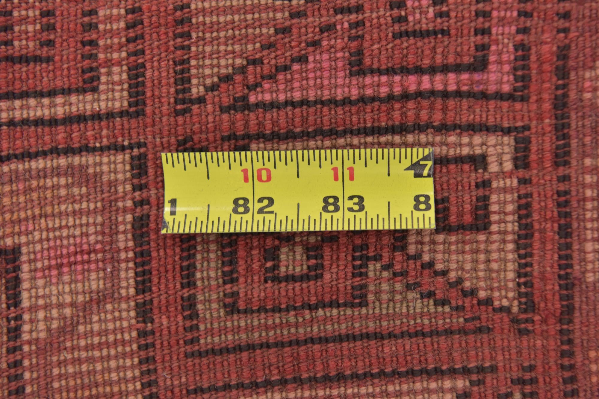 4' 6 x 7' 9 Hand Knotted Anatolian Oriental Wool Runner Rug