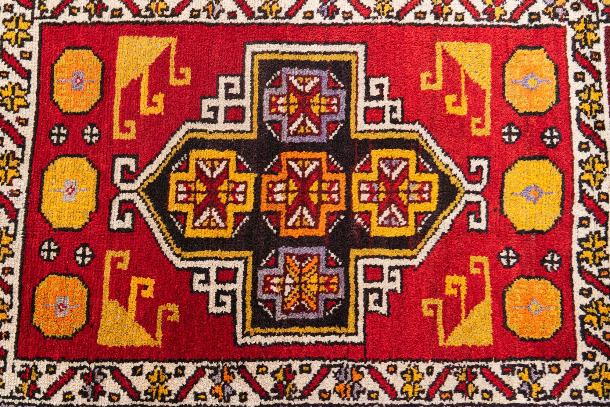 4' 4 x 15' 4 Hand Knotted Anatolian Oriental Wool Runner Rug