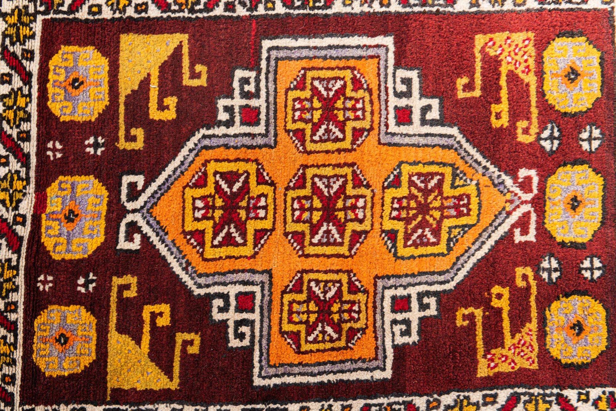 4' 4 x 15' 4 Hand Knotted Anatolian Oriental Wool Runner Rug
