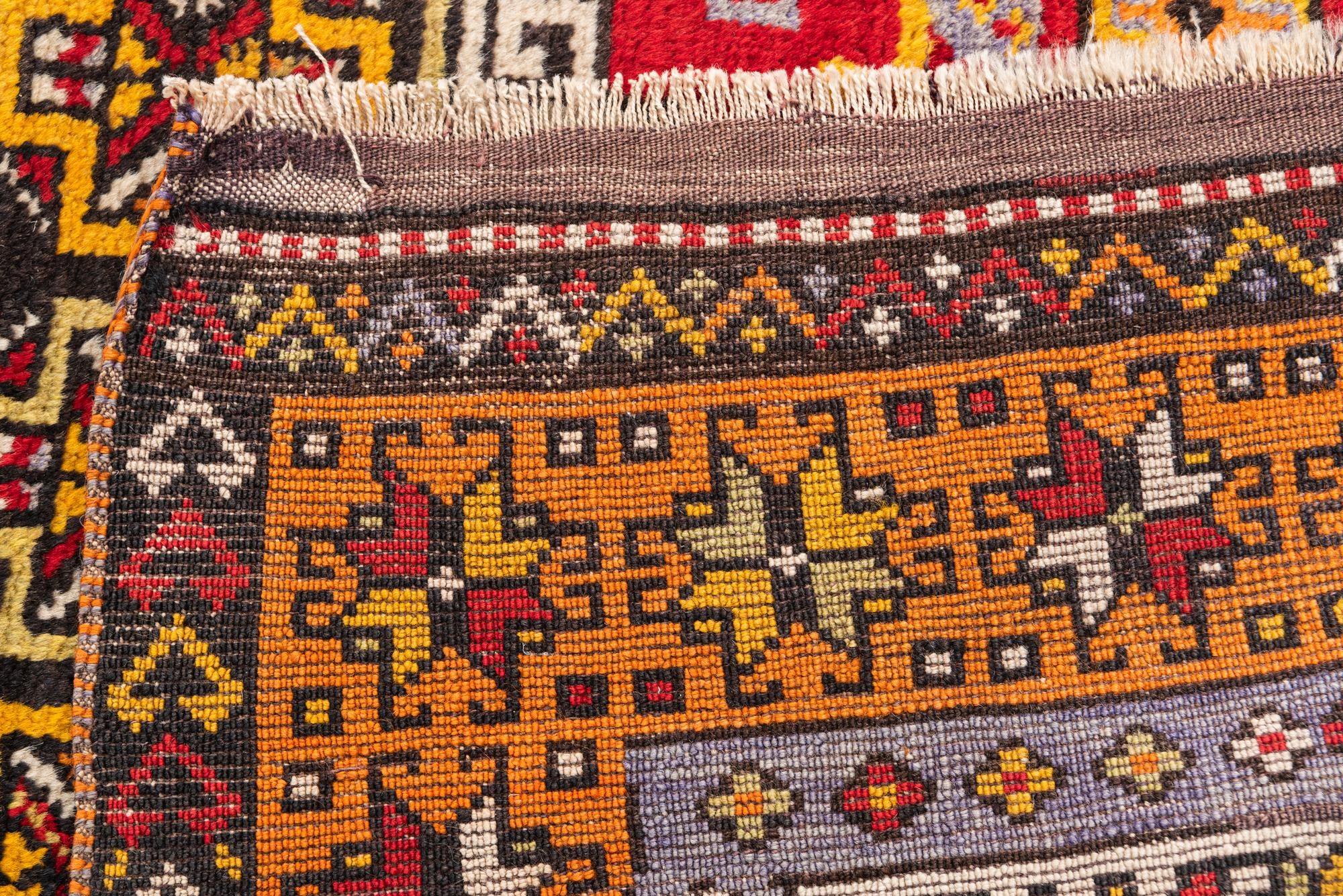 4' 4 x 15' 4 Hand Knotted Anatolian Oriental Wool Runner Rug
