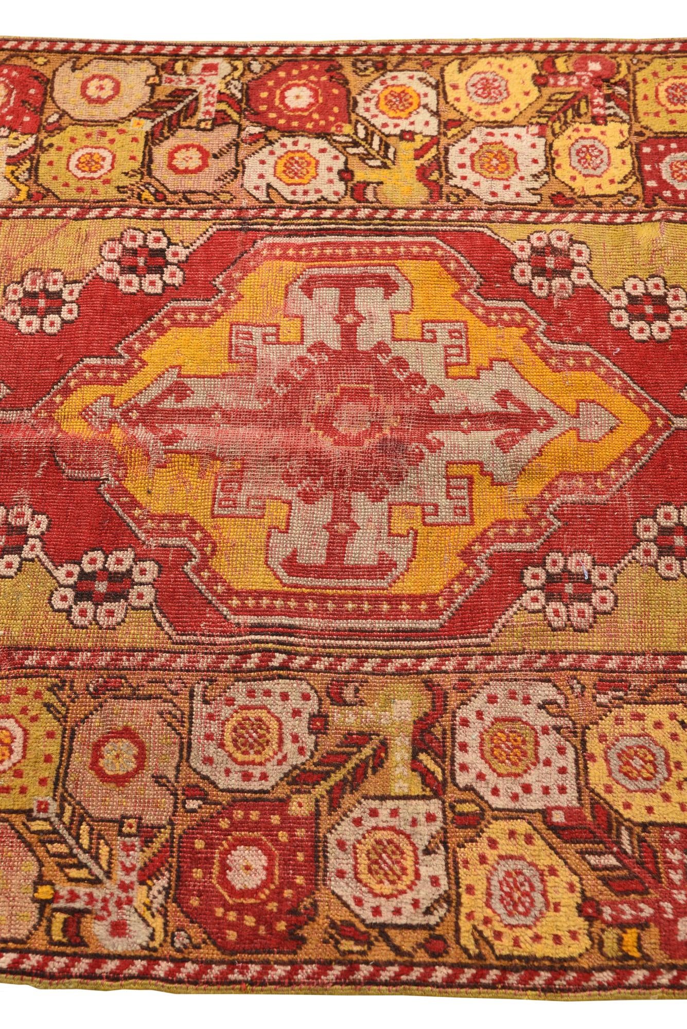 3' 5 x 14' 2 Hand Knotted Anatolian Oriental Wool Runner Rug