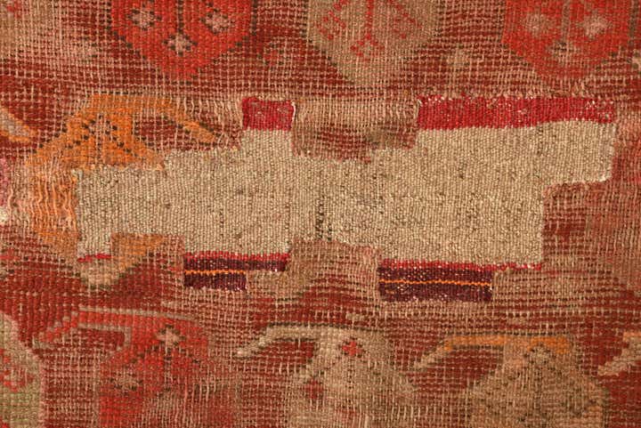 3' 3 x 6' 1 Hand Knotted Anatolian Oriental Wool Runner Rug