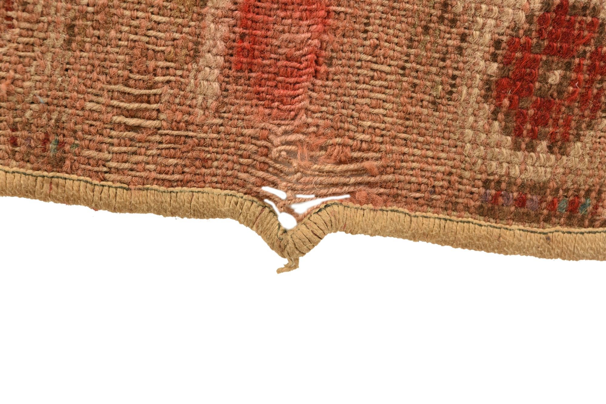 3' 3 x 6' 1 Hand Knotted Anatolian Oriental Wool Runner Rug