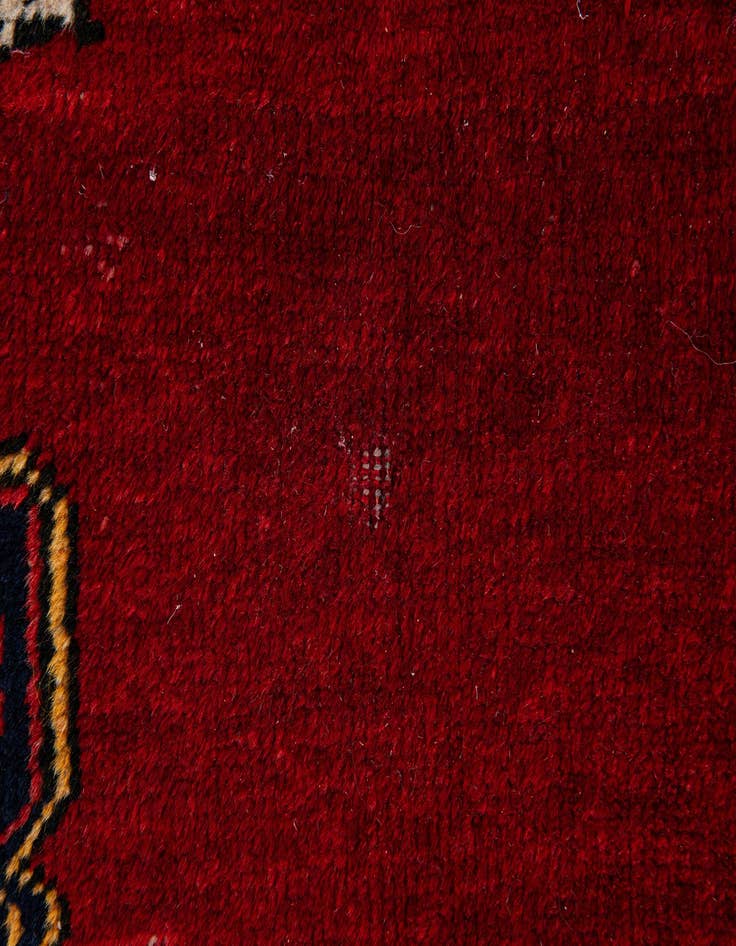 Detail image of 3' 3 x 6' 6 Hand Knotted Anatolian Wool Runner Rug