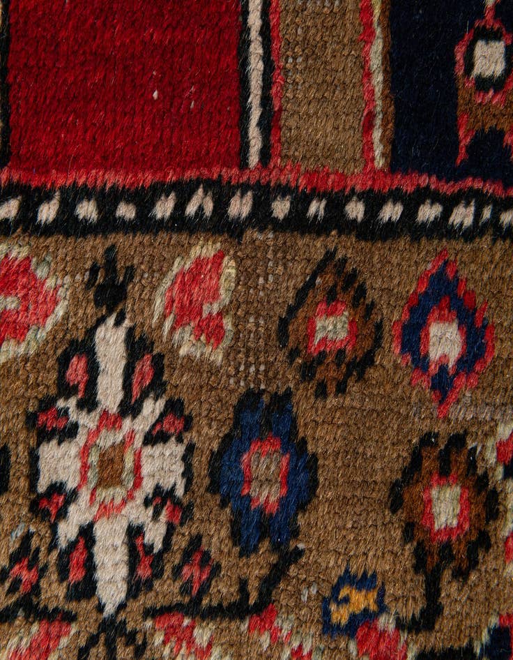 Detail image of 3' 3 x 6' 6 Hand Knotted Anatolian Wool Runner Rug