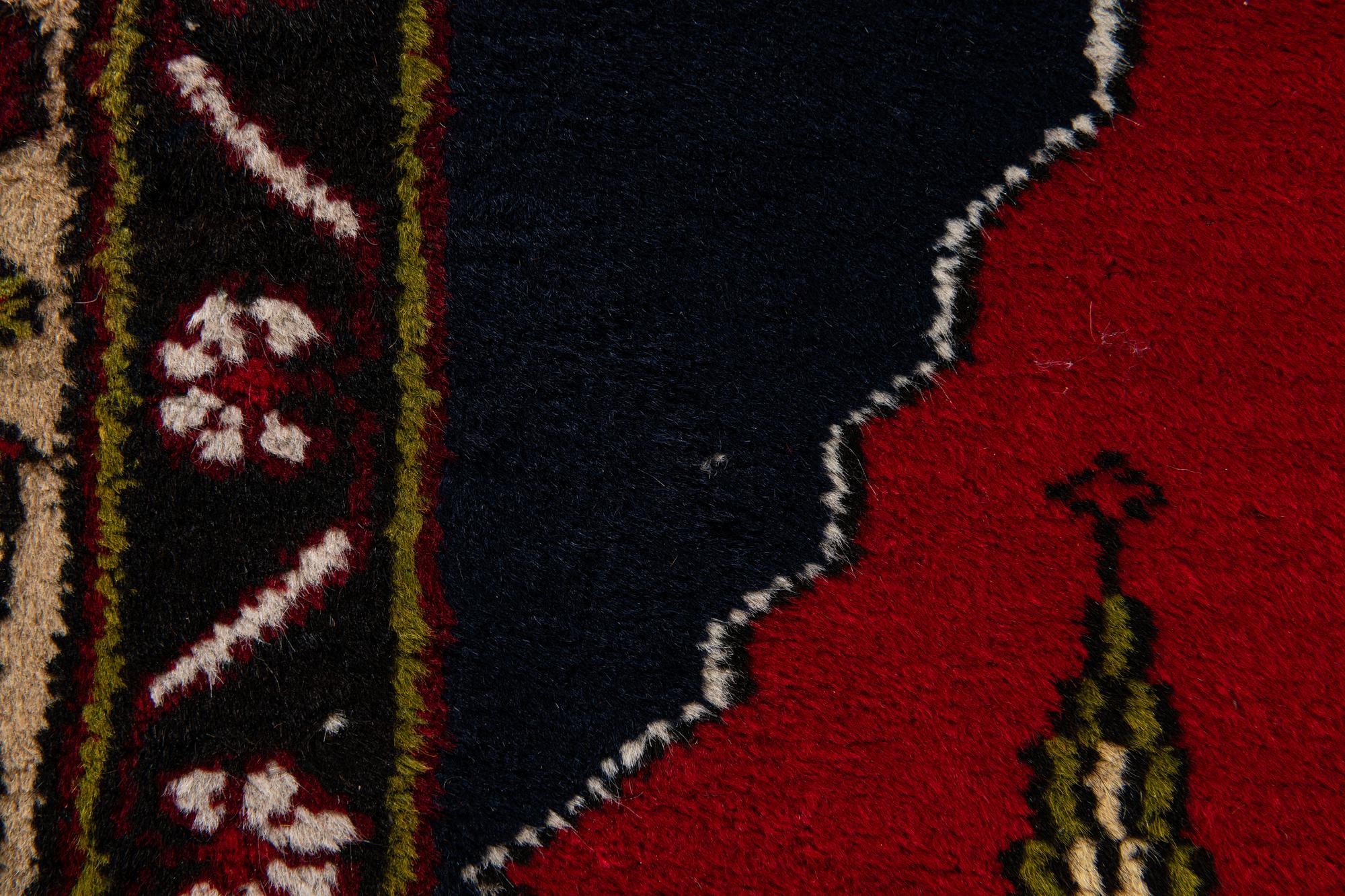 3' 5 x 6' 11 Hand Knotted Anatolian Oriental Wool Runner Rug