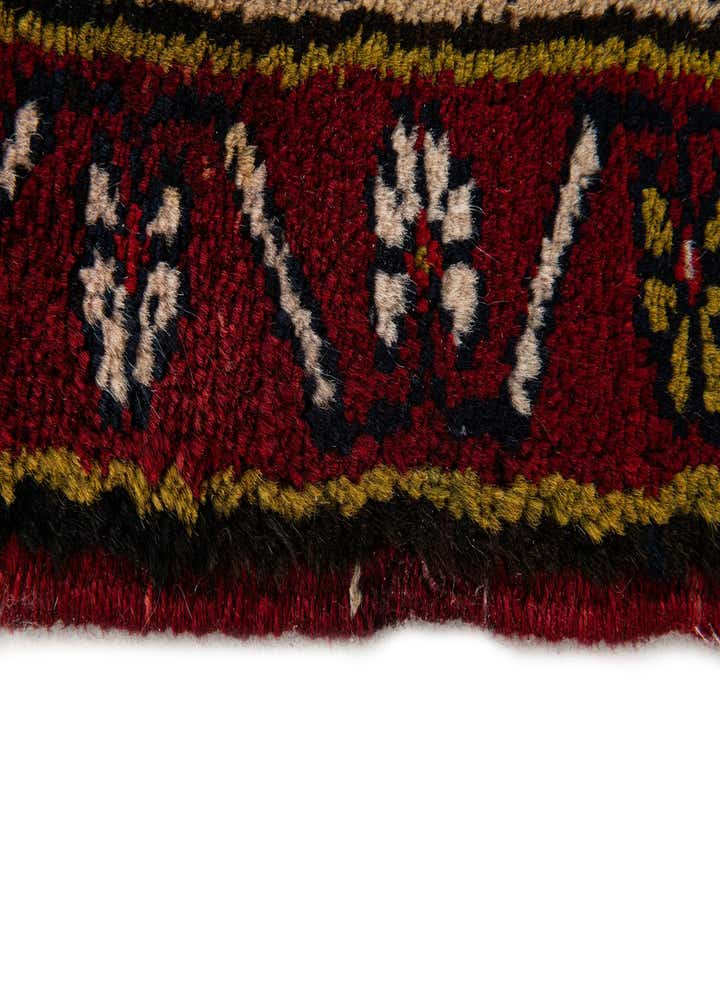 3' 5 x 6' 11 Hand Knotted Anatolian Oriental Wool Runner Rug