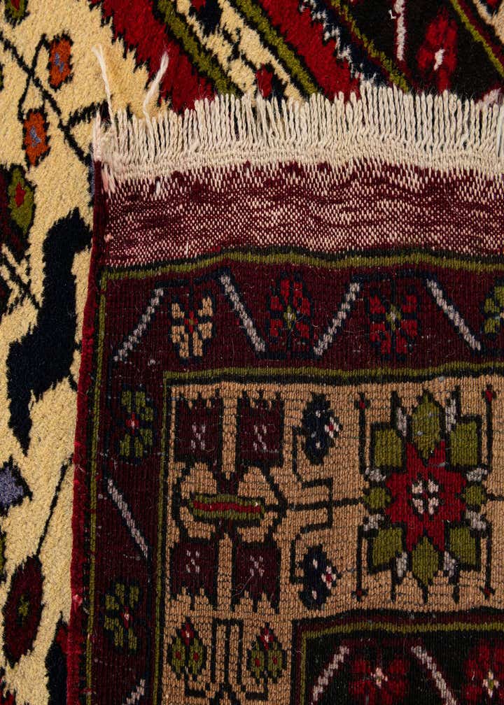 3' 5 x 6' 11 Hand Knotted Anatolian Oriental Wool Runner Rug