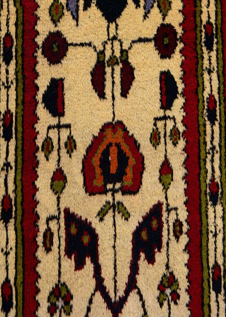 3' 5 x 6' 11 Hand Knotted Anatolian Oriental Wool Runner Rug
