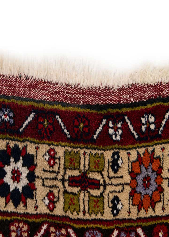 3' 5 x 6' 11 Hand Knotted Anatolian Oriental Wool Runner Rug