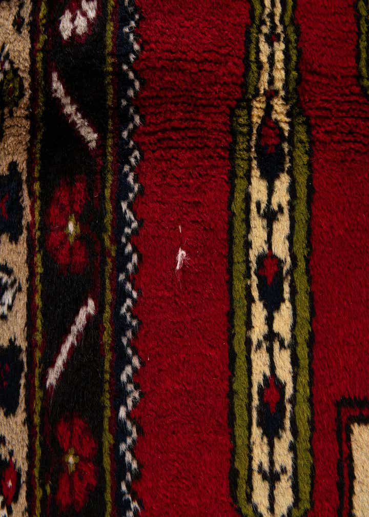3' 5 x 6' 11 Hand Knotted Anatolian Oriental Wool Runner Rug