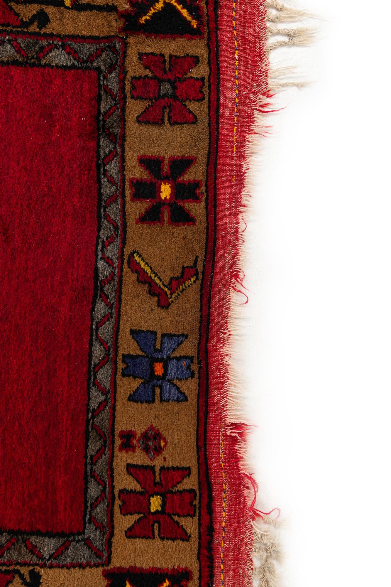3' 7 x 12' Hand Knotted Anatolian Oriental Wool Runner Rug