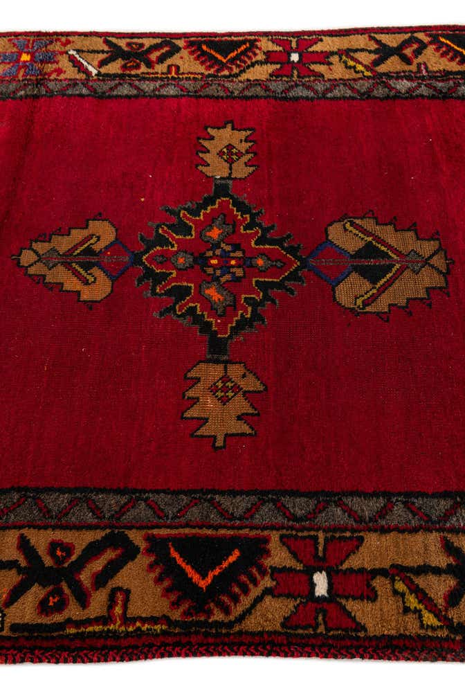 3' 7 x 12' Hand Knotted Anatolian Oriental Wool Runner Rug