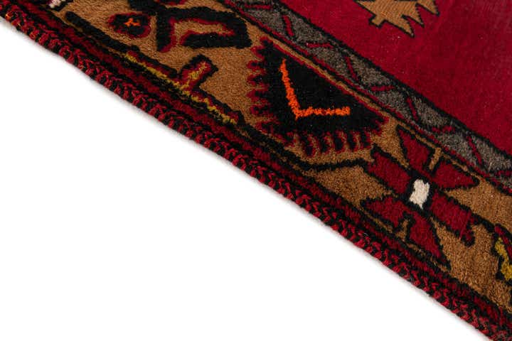 3' 7 x 12' Hand Knotted Anatolian Oriental Wool Runner Rug