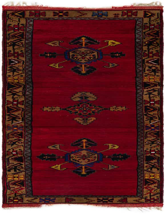 3' 7 x 12' Hand Knotted Anatolian Oriental Wool Runner Rug