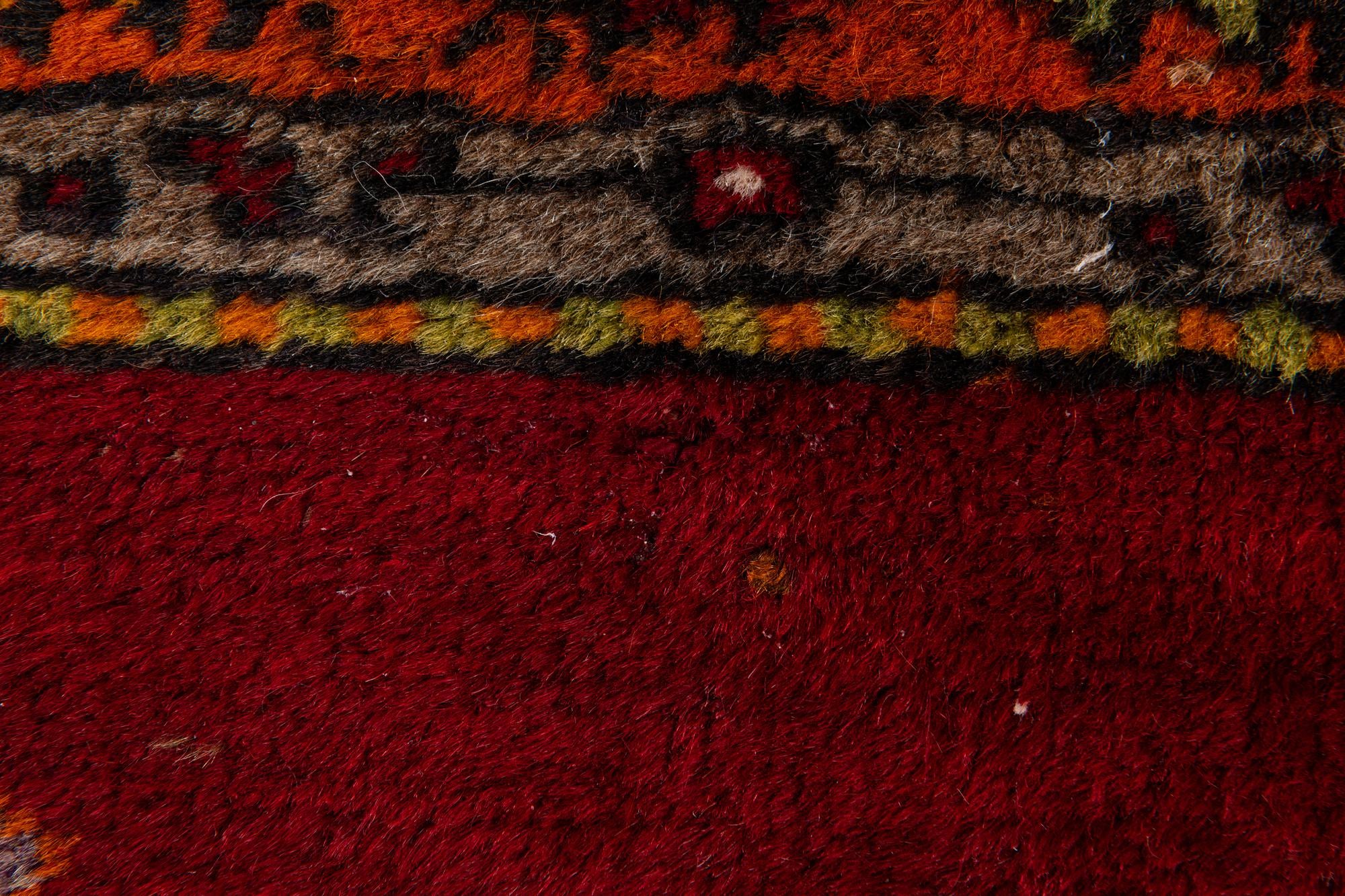 3' 10 x 12' 9 Hand Knotted Anatolian Wool Runner Rug