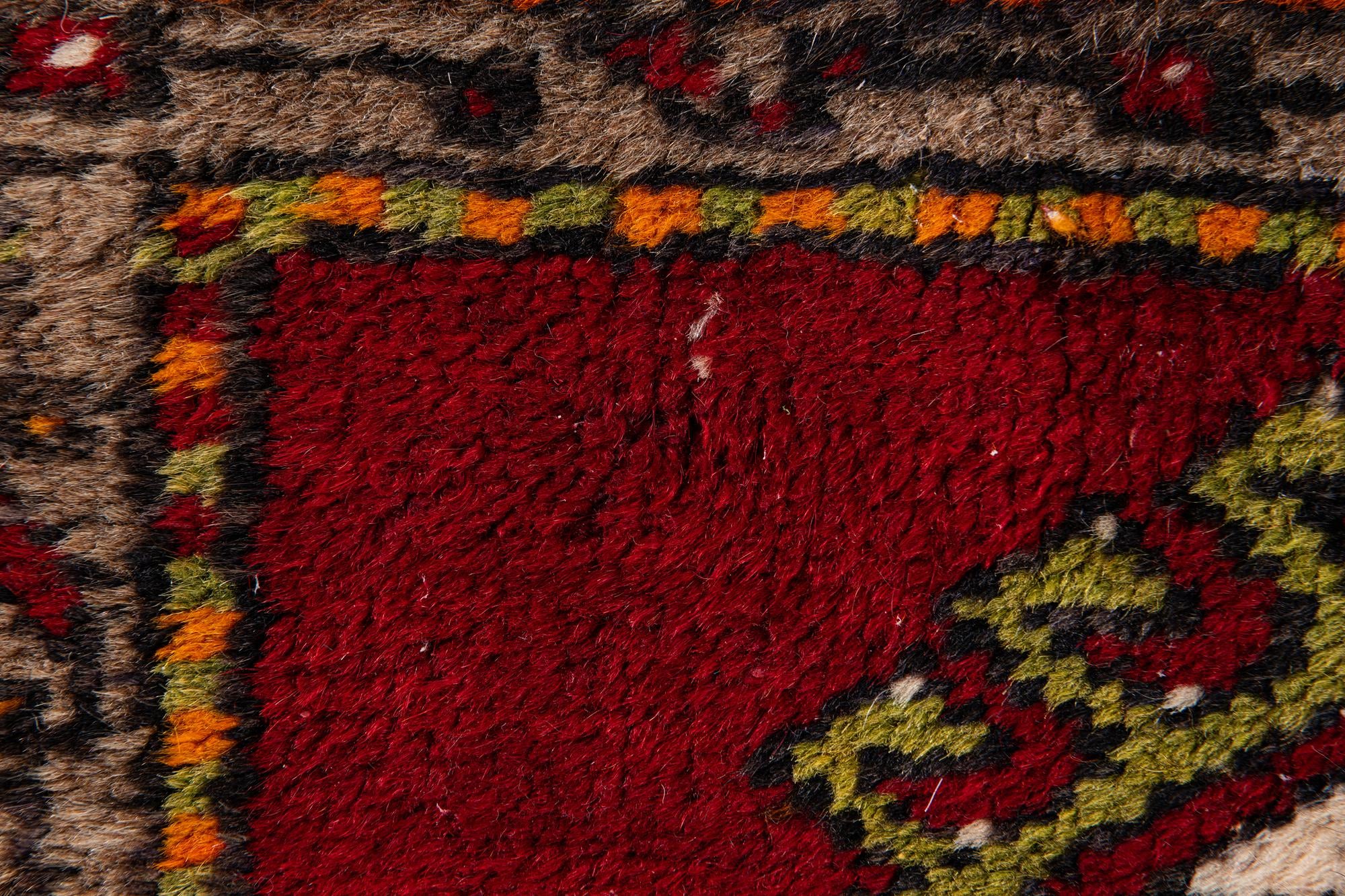 3' 10 x 12' 9 Hand Knotted Anatolian Wool Runner Rug