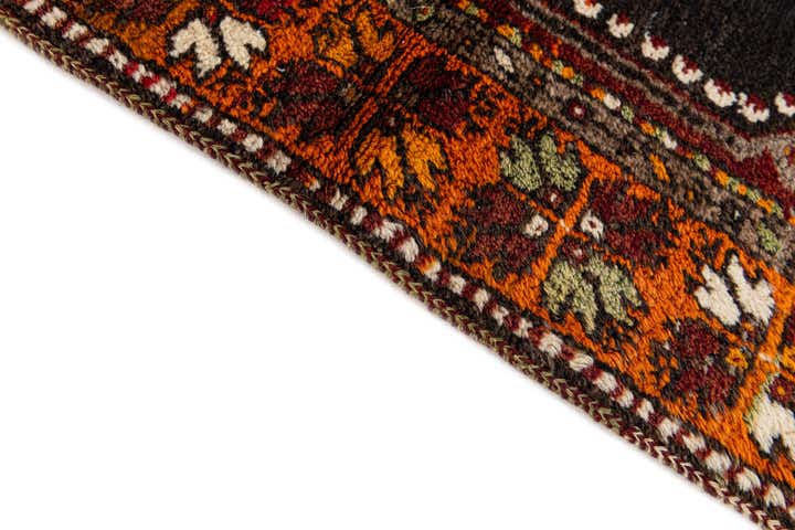 3' 10 x 12' 9 Hand Knotted Anatolian Wool Runner Rug