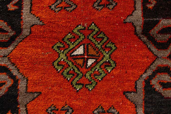 3' 10 x 12' 9 Hand Knotted Anatolian Wool Runner Rug