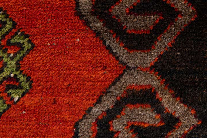 3' 10 x 12' 9 Hand Knotted Anatolian Wool Runner Rug