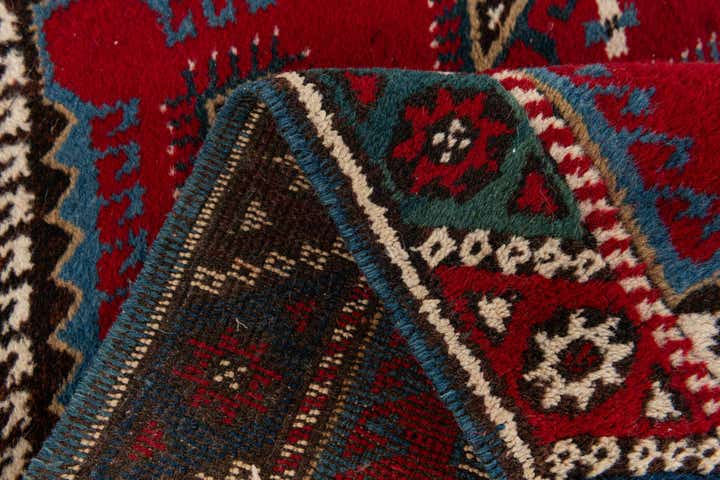 2' 5 x 4' Hand Knotted Anatolian Wool Runner Rug
