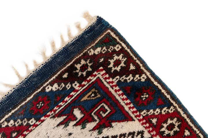2' 5 x 4' Hand Knotted Anatolian Wool Runner Rug