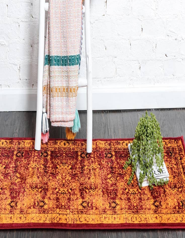 Detail image of 2' x 6' Ankara Runner Rug