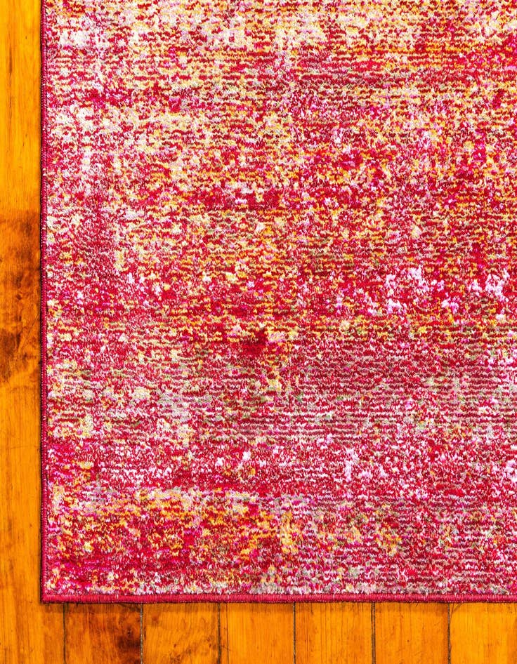 Detail image of 2' 7 x 9' 10 Aqua Runner Rug