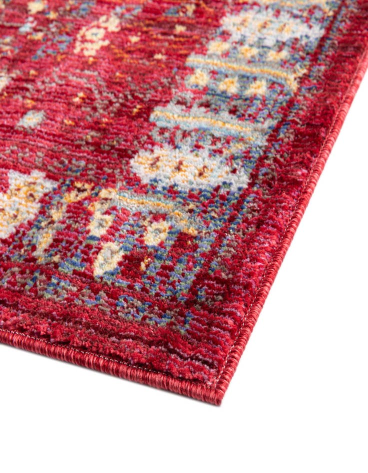 Detail image of 2' 3 x 6' Aqua Runner Rug