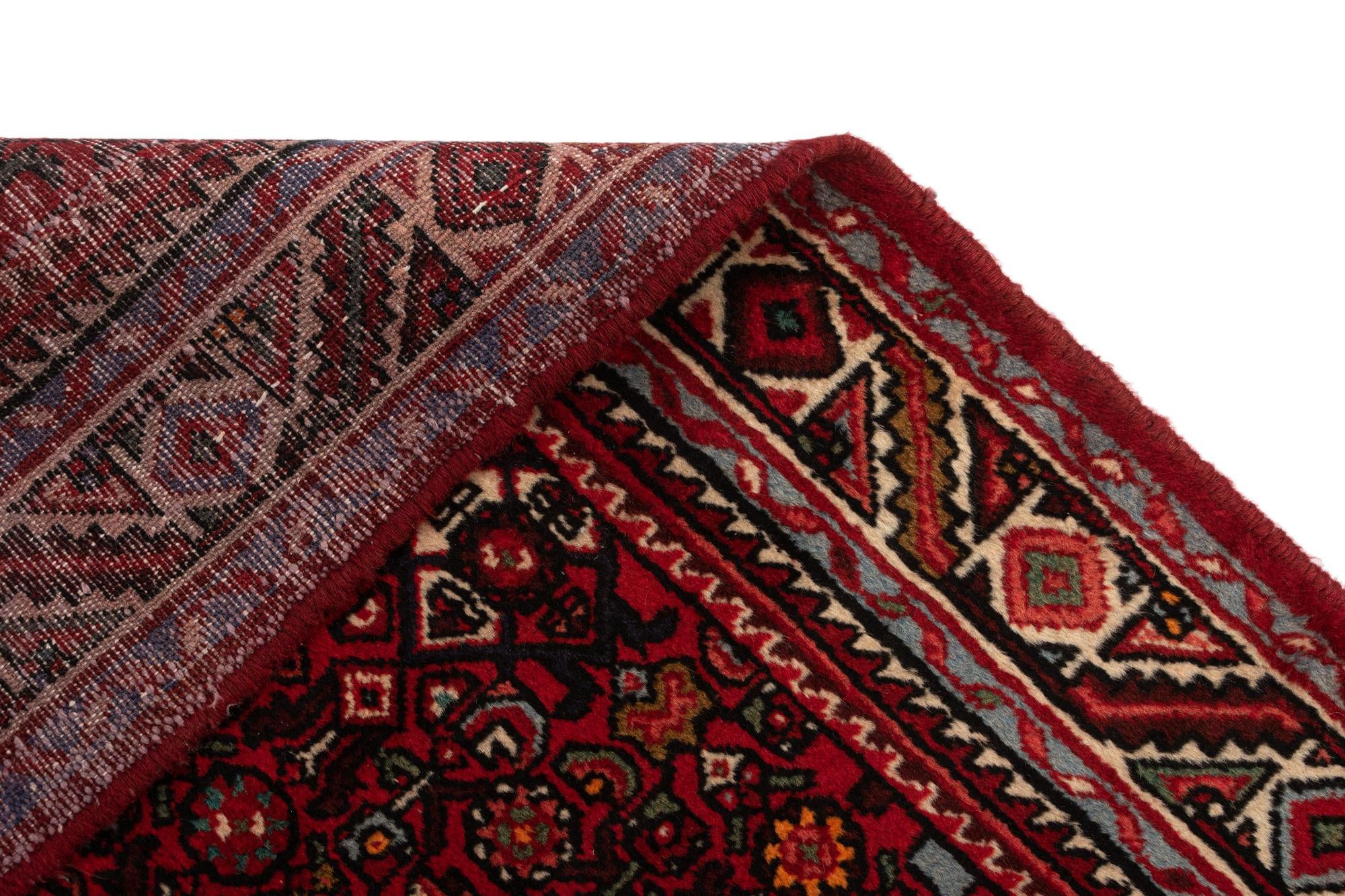 3' 5 x 11' 9 Ardabil Wool Runner Rug