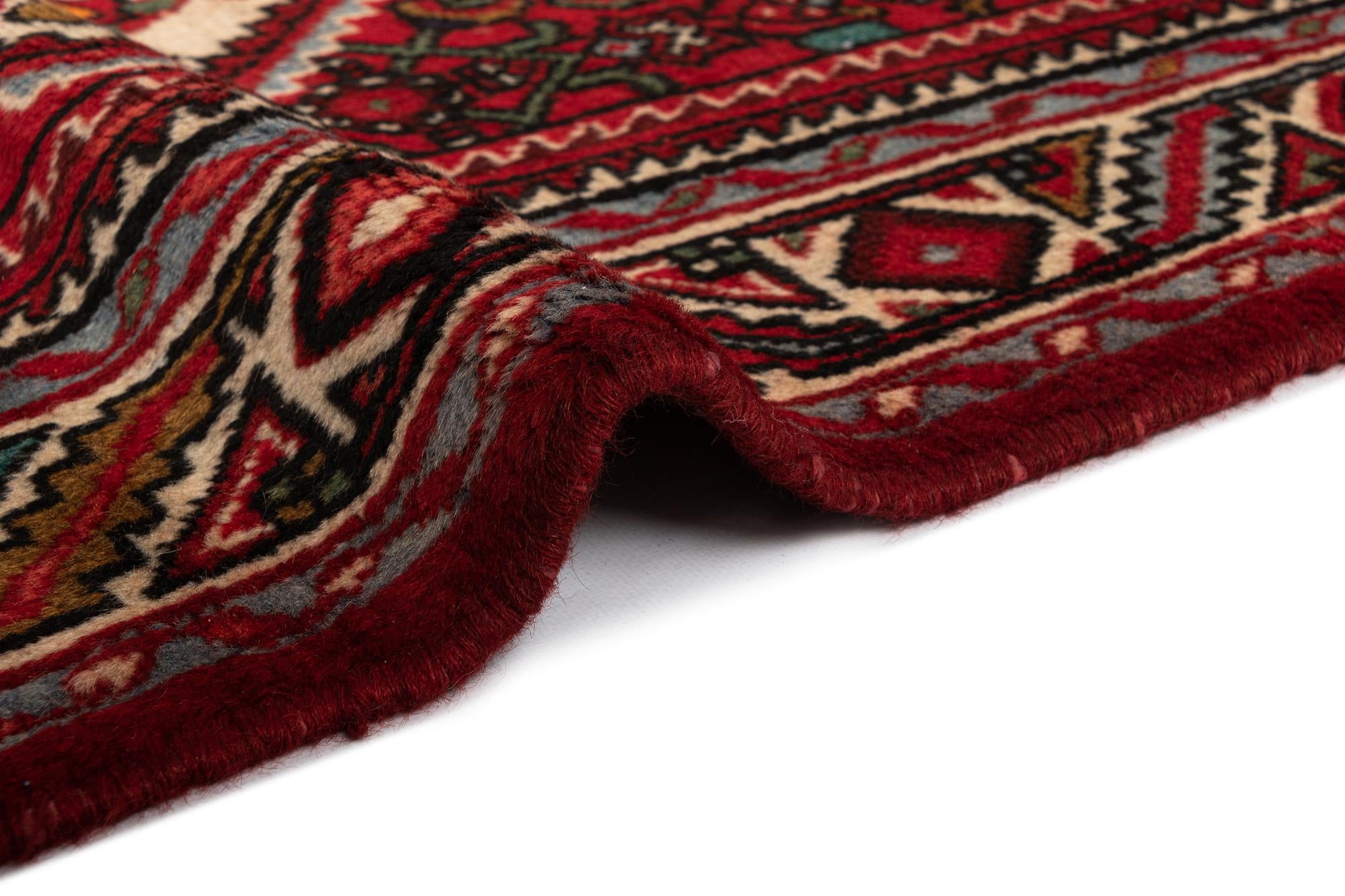 3' 5 x 11' 9 Ardabil Wool Runner Rug