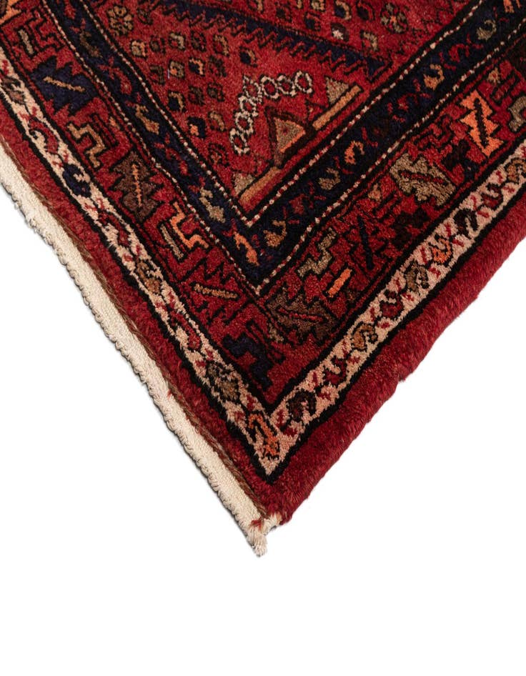 Detail image of 3' 7 x 13' Ardabil Wool Runner Rug
