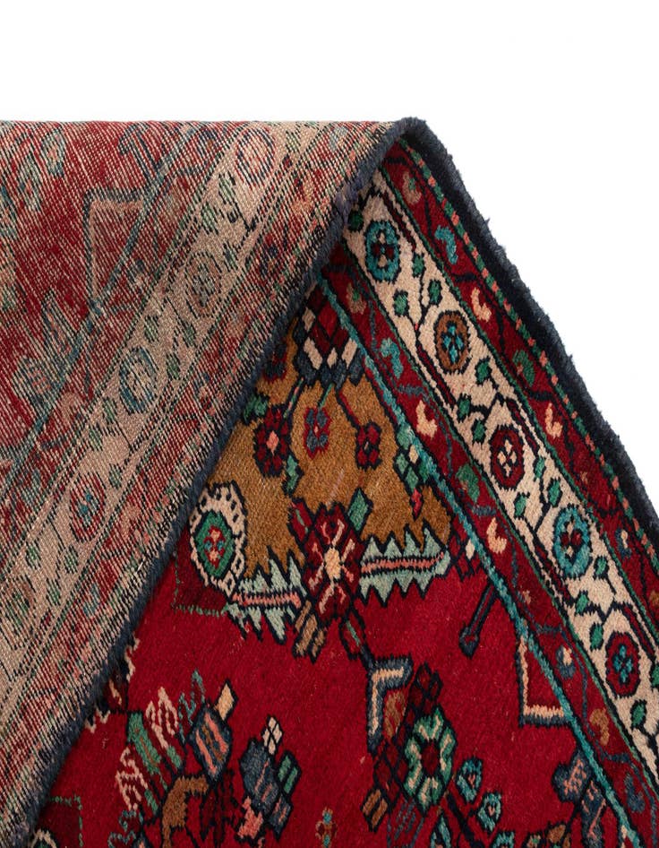 Detail image of 3' 5 x 9' 4 Ardabil Wool Runner Rug