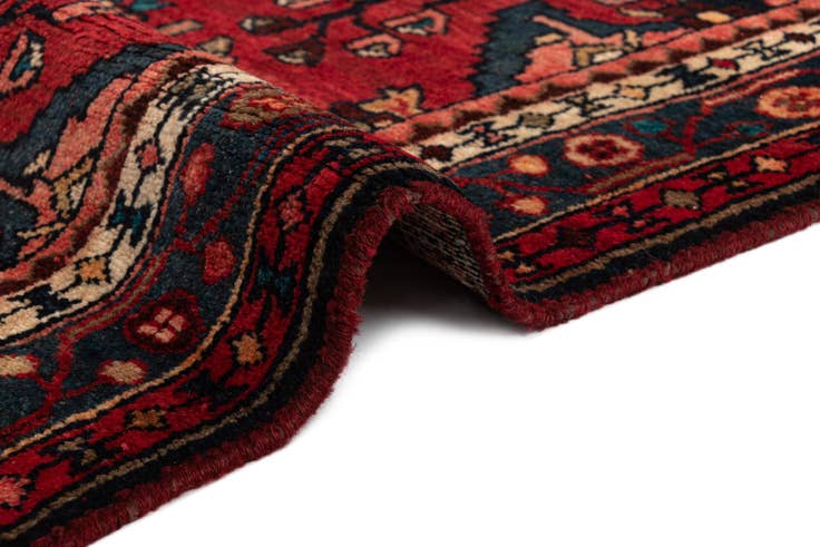 Detail image of 3' 7 x 9' 10 Ardabil Wool Runner Rug