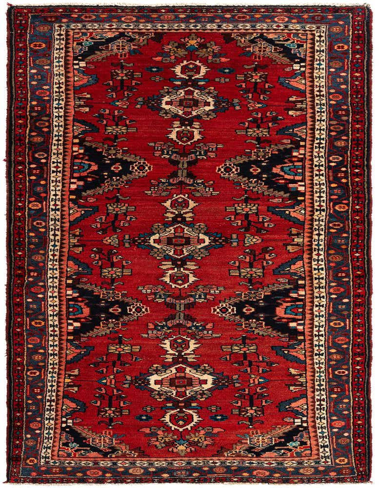 3' 7 x 9' 10 Ardabil Wool Runner Rug