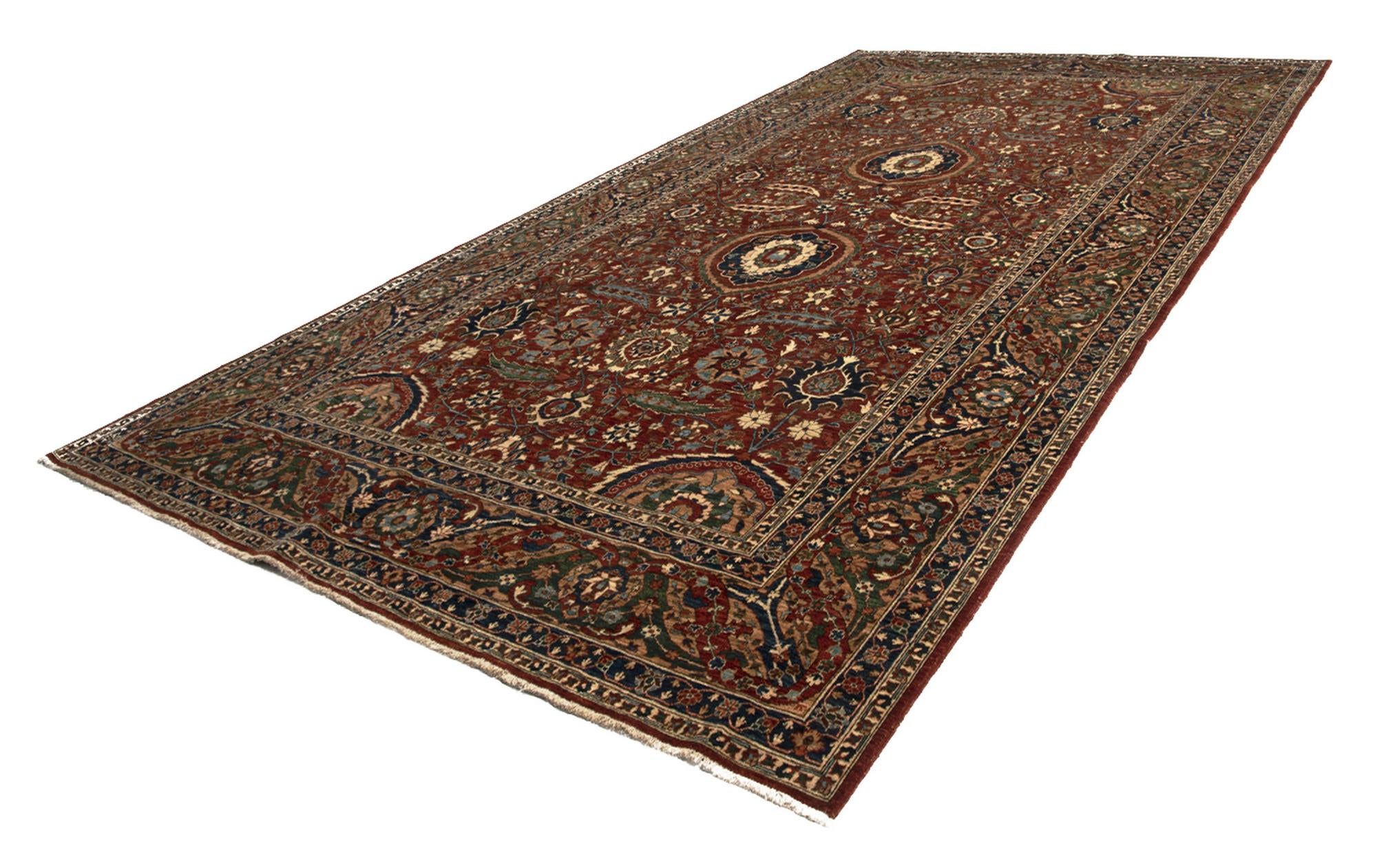 8' 2 x 13' 9 Ariana Ziegler Wool Runner Rug