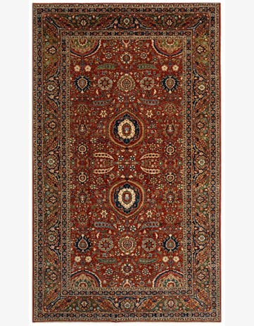 8' 2 x 13' 9 Ariana Ziegler Wool Runner Rug