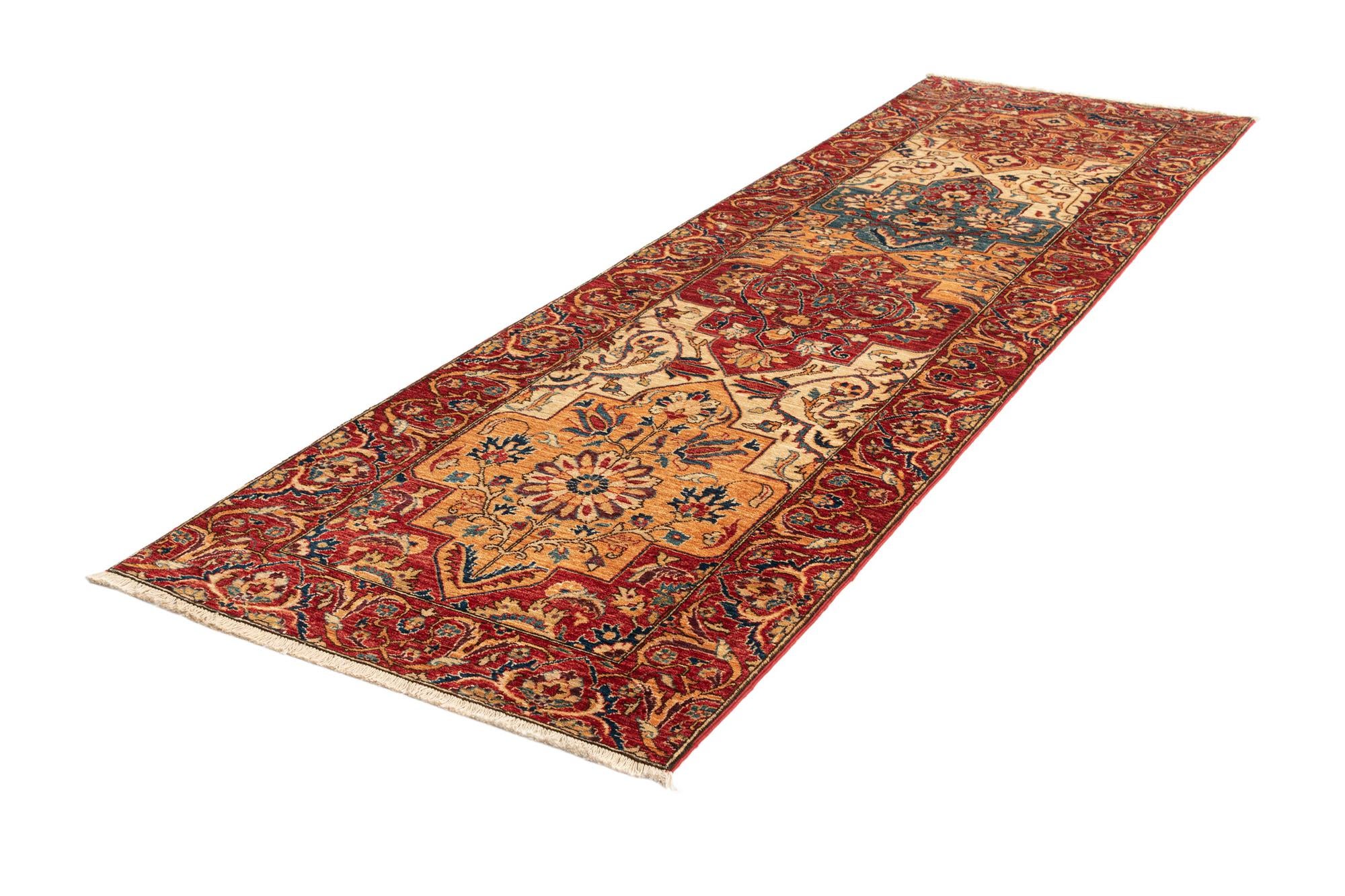 2' 9 x 9' 7 Ariana Ziegler Wool Runner Rug
