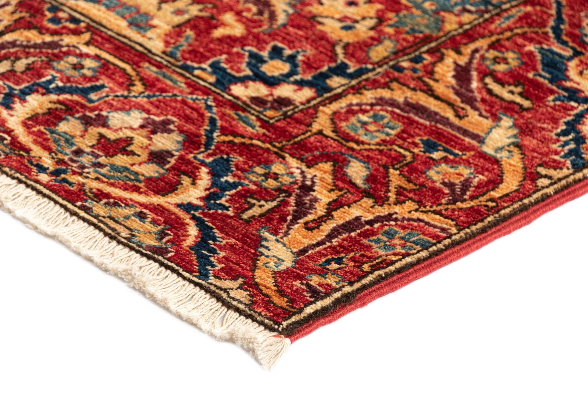 2' 9 x 9' 7 Ariana Ziegler Wool Runner Rug
