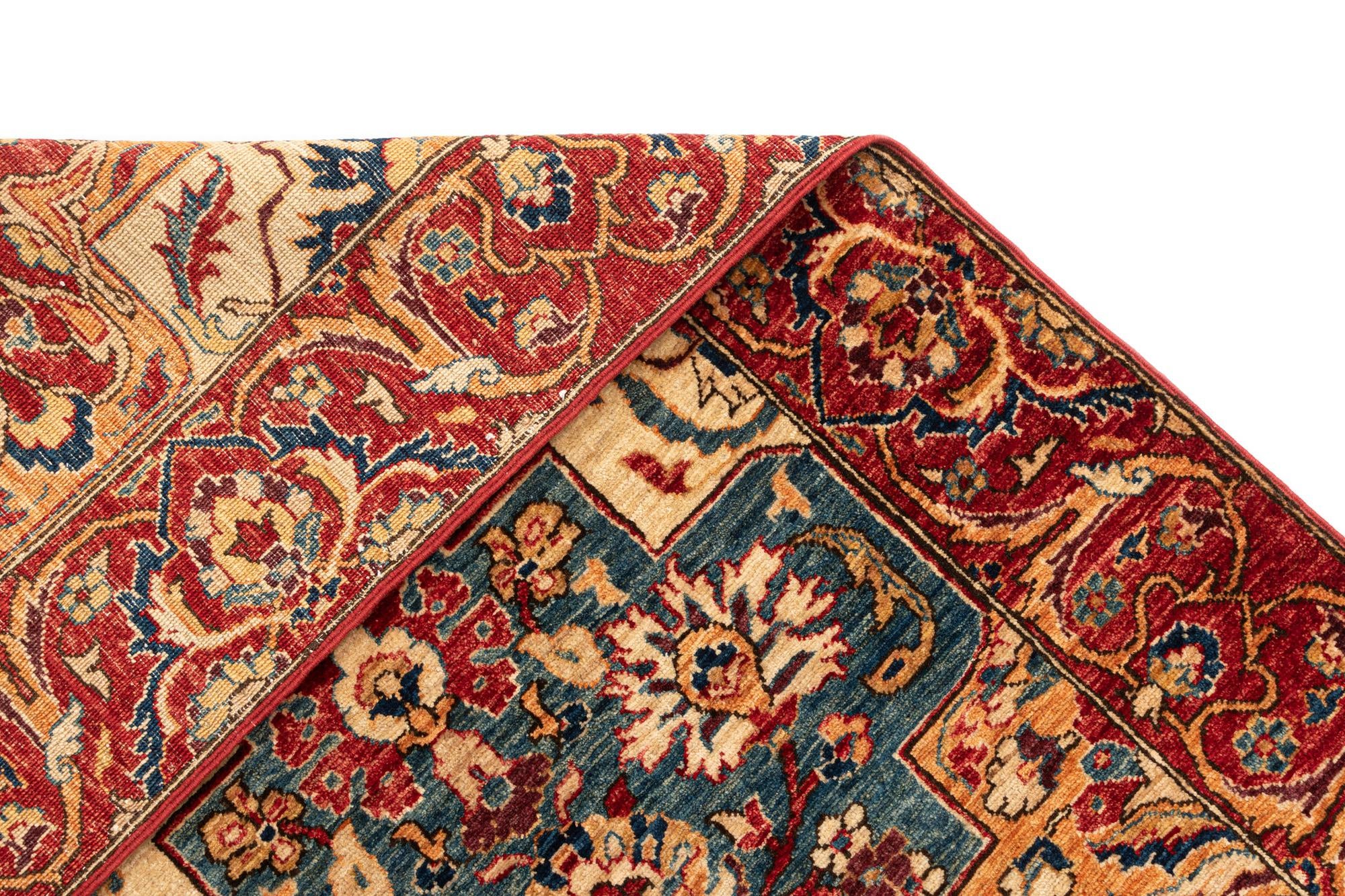 2' 9 x 9' 7 Ariana Ziegler Wool Runner Rug